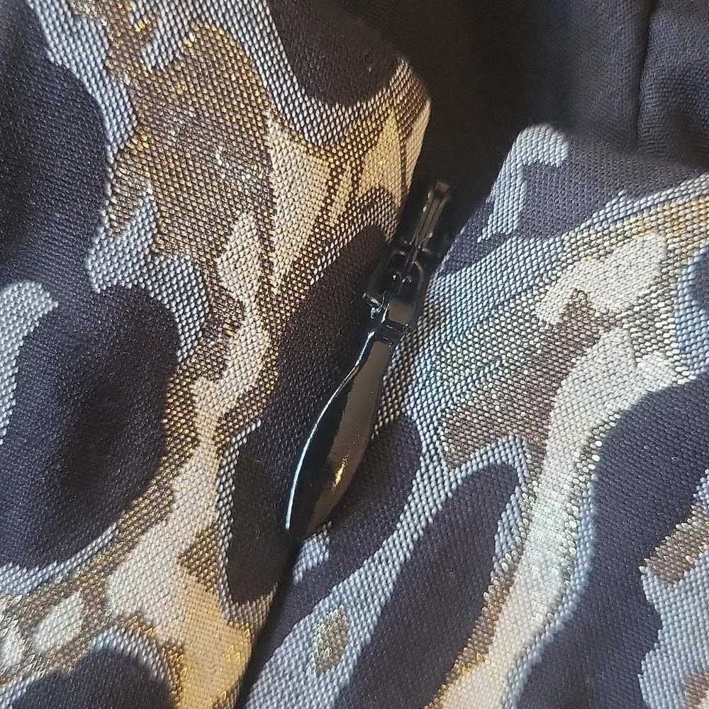 J. Crew Collection Animal Print Optional Spaghetti Strap Strapless Dress, Size 0 - Picture 10 of 16